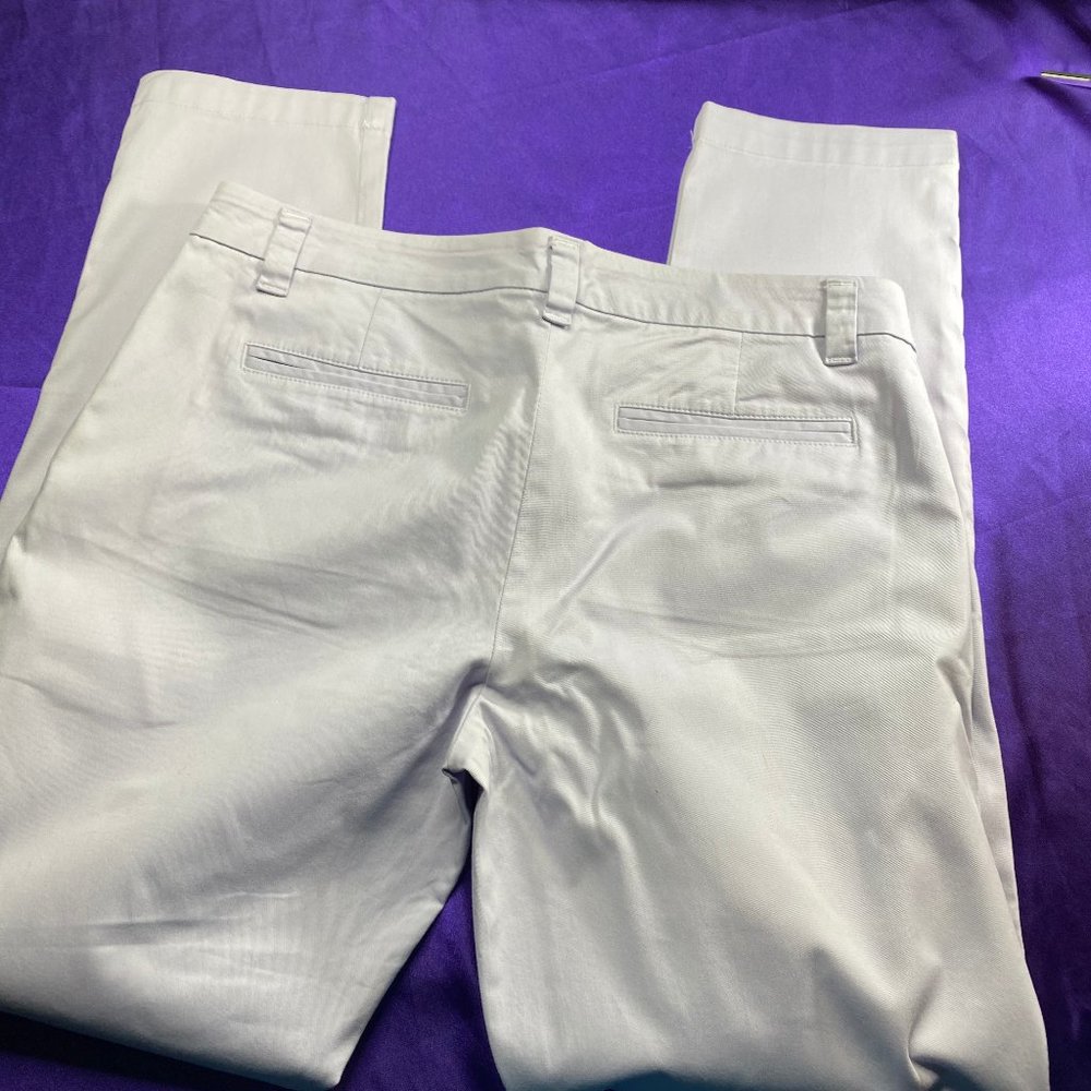 📌Khakis by GAP Cotton light purple Pants - Picture 3 of 14
